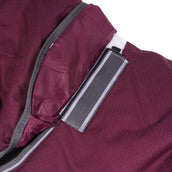 Weatherbeeta Winterdecke Comfitec Plus Dynamic II Detach-A-Neck Medium 220g Maroon/Grau/Weiß