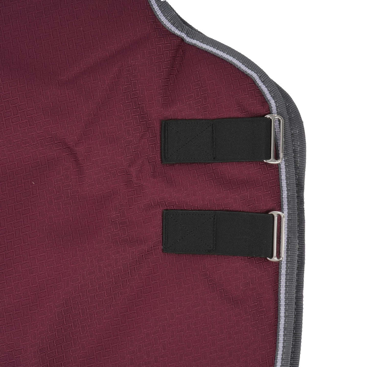 Weatherbeeta Regendecke Comfitec Plus Dynamic II Neck Rug Lite Maroon/Grau/Weiß