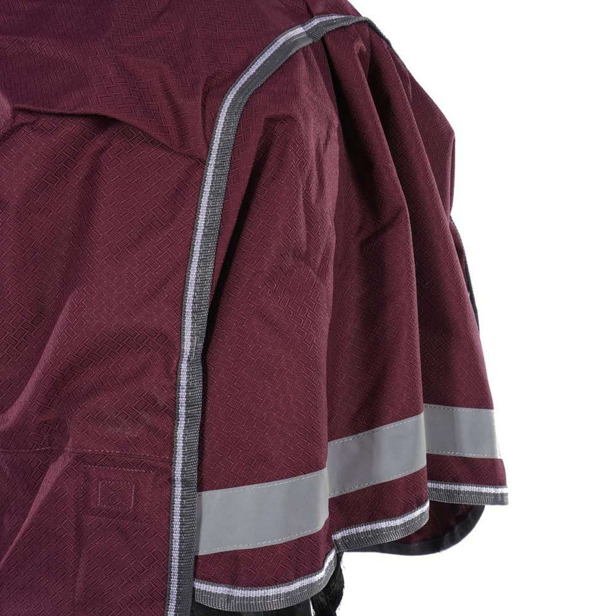 Weatherbeeta Regendecke Comfitec Plus Dynamic II Combo Neck Lite Maroon/Grau/Weiß