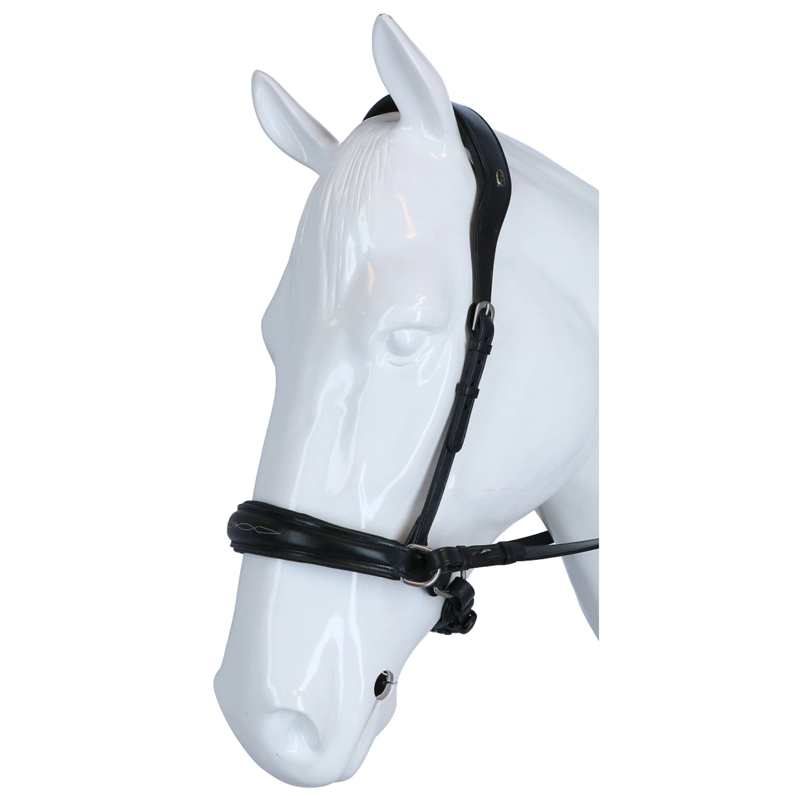 F.R.A. Gebisslose Trense Alizée Mistral Side Pull Gummigriff Zügel Schwarz F.R.A. Gebisslose Trense Alizée Mistral Side Pull Gummigriff Zügel Schwarz