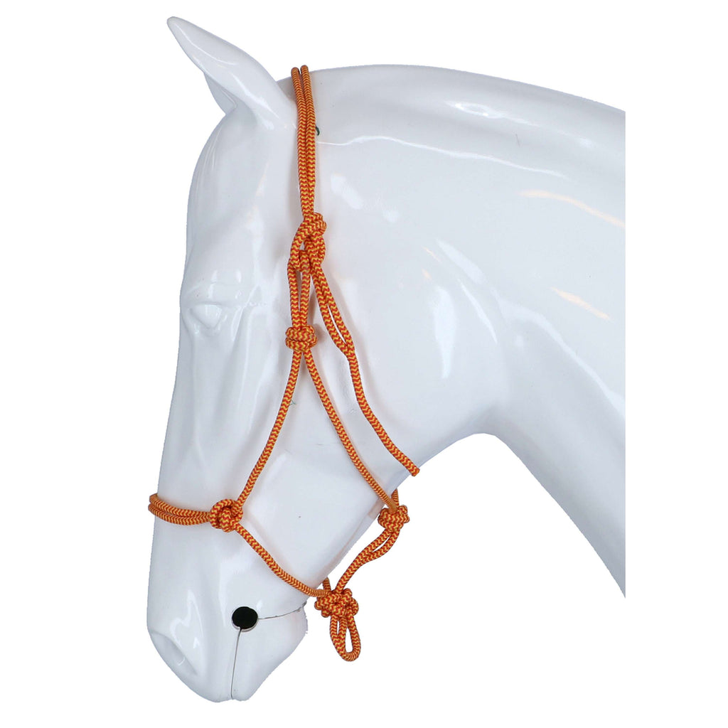 F.R.A. Knotenhalfter Babia Ruchi Collection Nylon Rot/Gelb