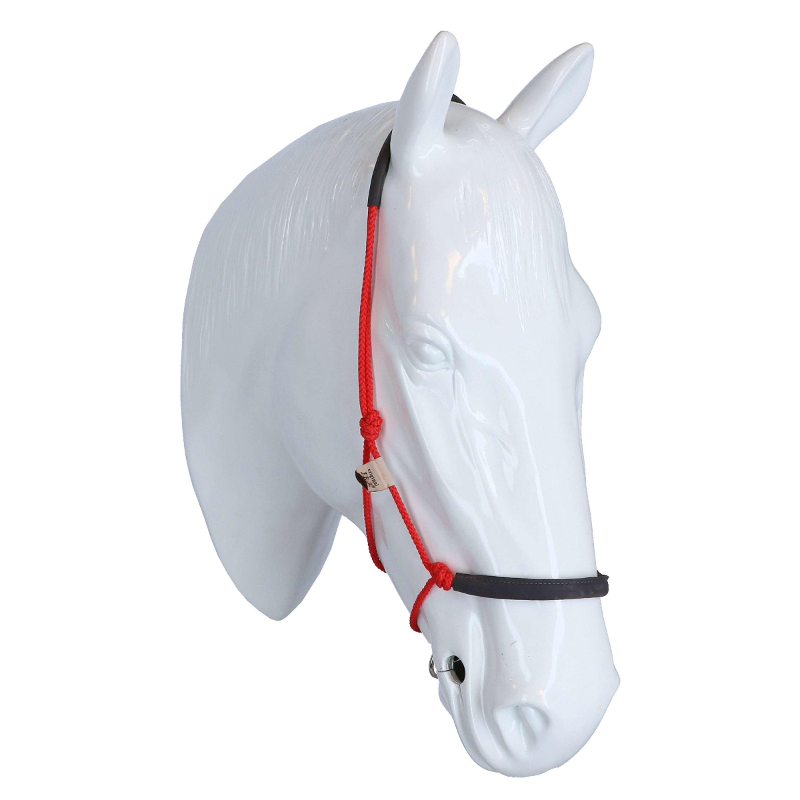 F.R.A. Reit- Ausbildungshalfte Capal Nubuck Profi Rot F.R.A. Reit- Ausbildungshalfte Capal Nubuck Profi Rot