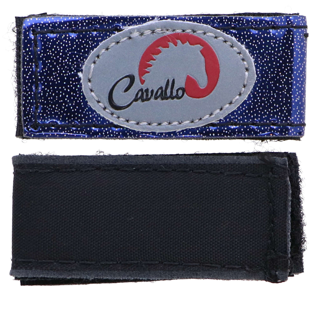 F.R.A. Cavallo Horse & Rider Klettverschlüss CLB für Hufschune Blau