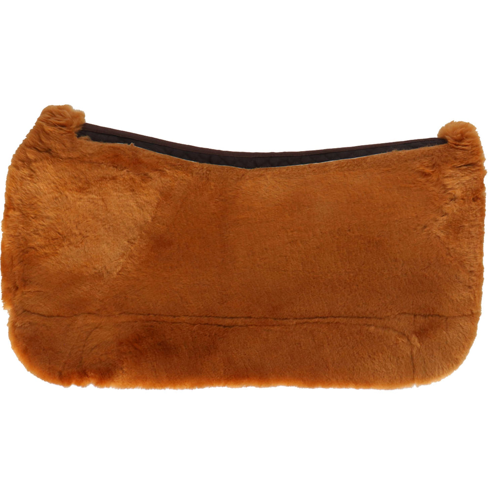 F.R.A. Westernpad De Luxe Extra Vollfell 3 Fächer mit Einlagen Braun/Cappuccino