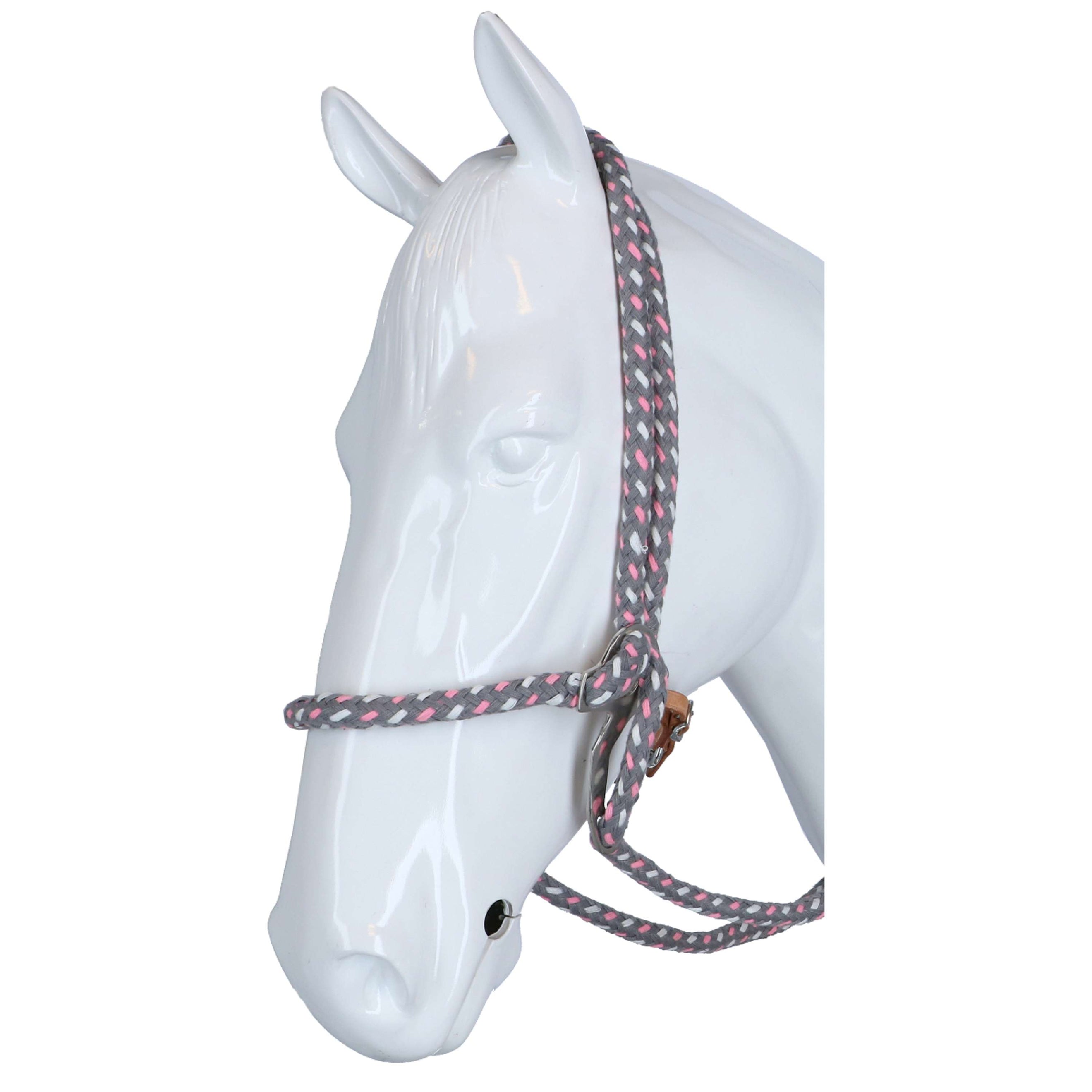 F.R.A. Hackamore Jaspis Baumwolle Rosa/grau/weiß F.R.A. Hackamore Jaspis Baumwolle Rosa/grau/weiß