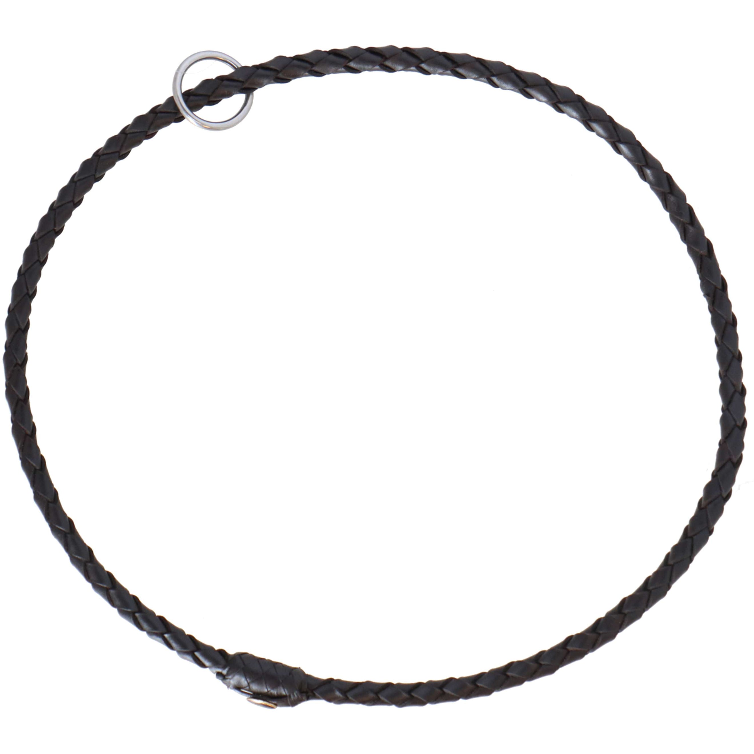 F.R.A. Halsring Kripton Cordeo Leder Herum Geflochten Havanna F.R.A. Halsring Kripton Cordeo Leder Herum Geflochten Havanna