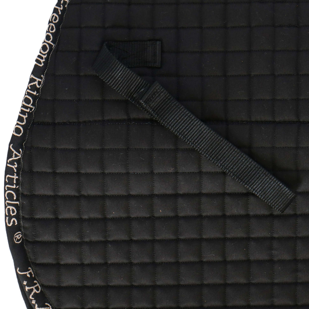 F.R.A. Schabracke Unica mit Taschen für Baumlose Satt Schwarz