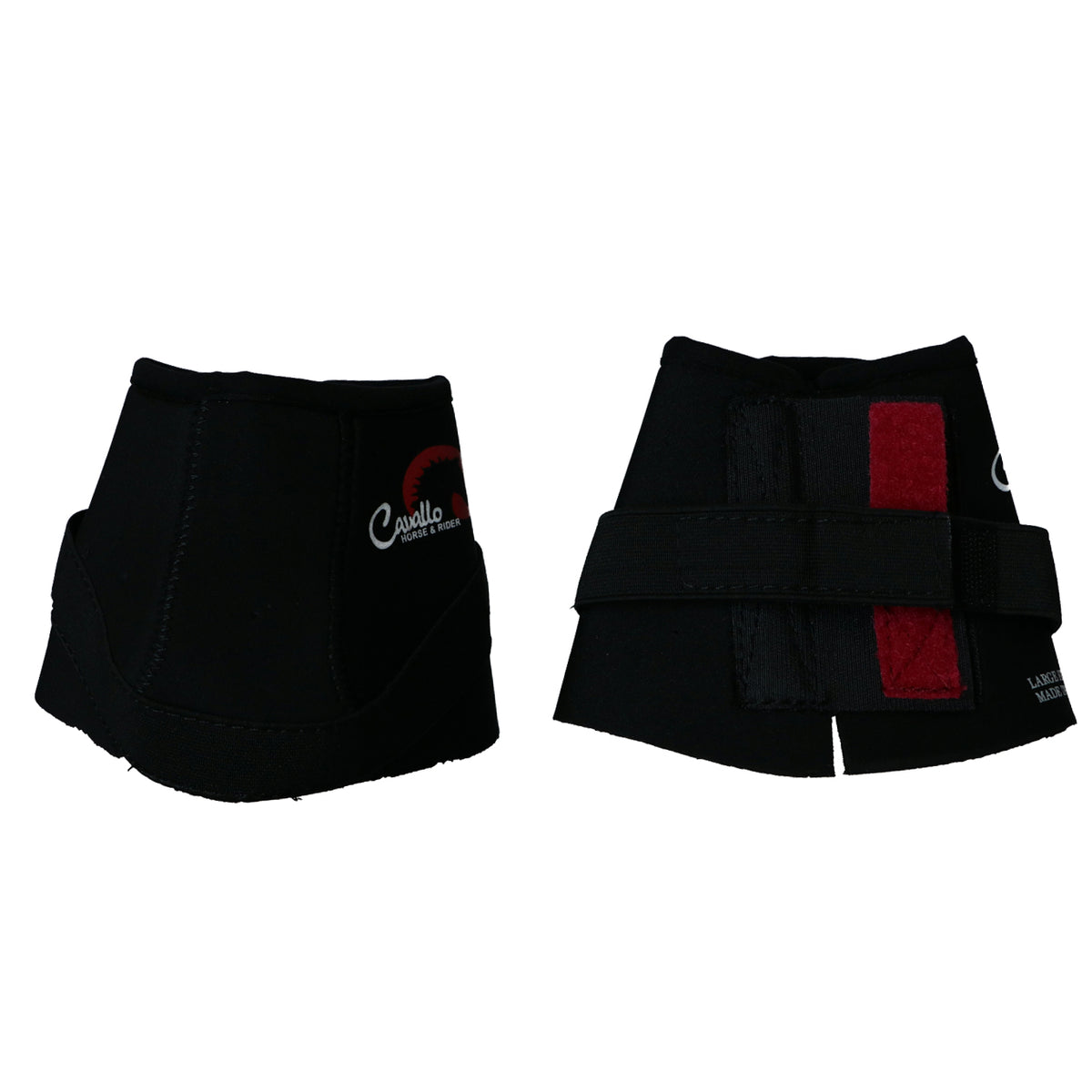 F.R.A. Cavallo Horse & Rider Bandagen Schwarz