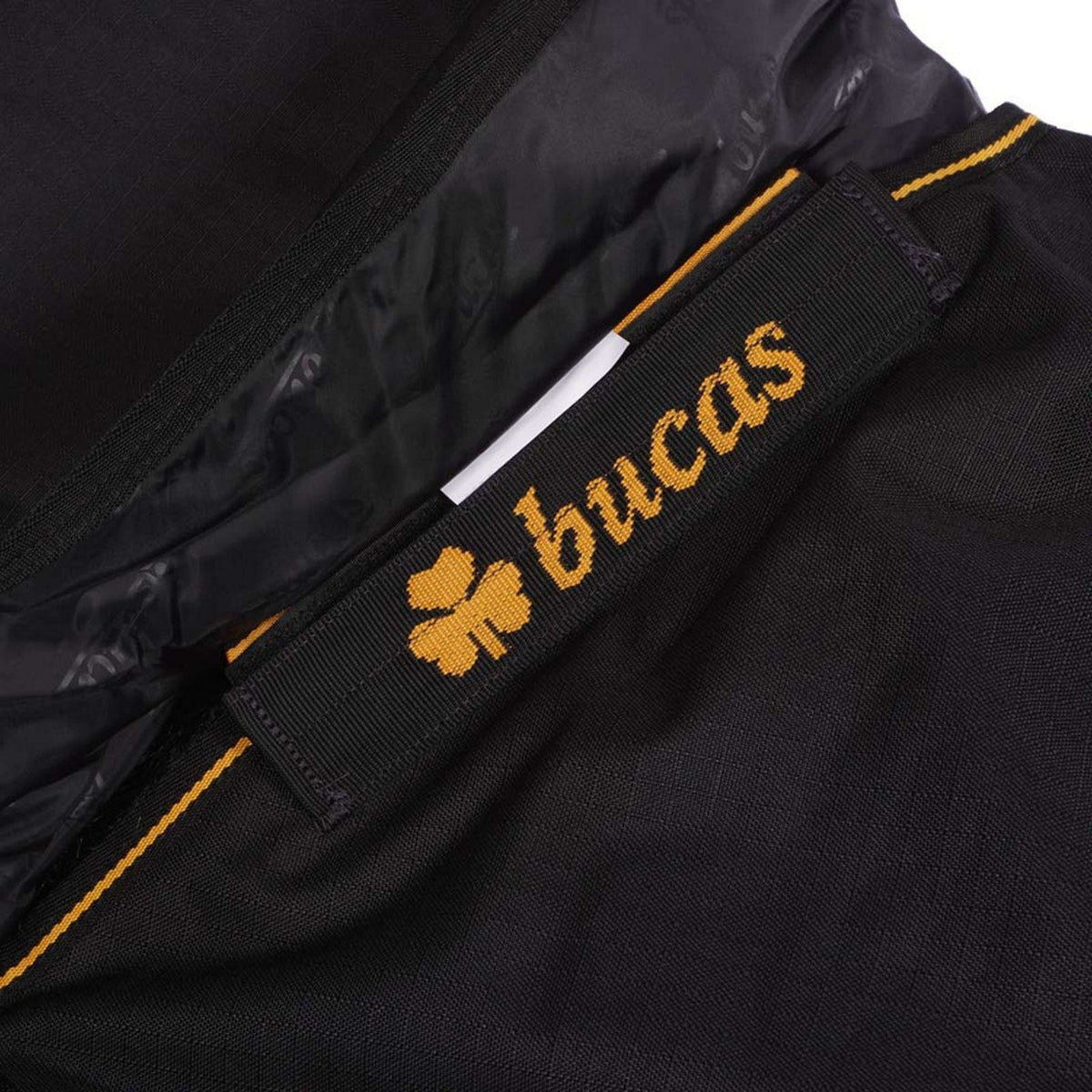 Bucas Irish Turnout Light 50g + Neck Schwarz/Gold