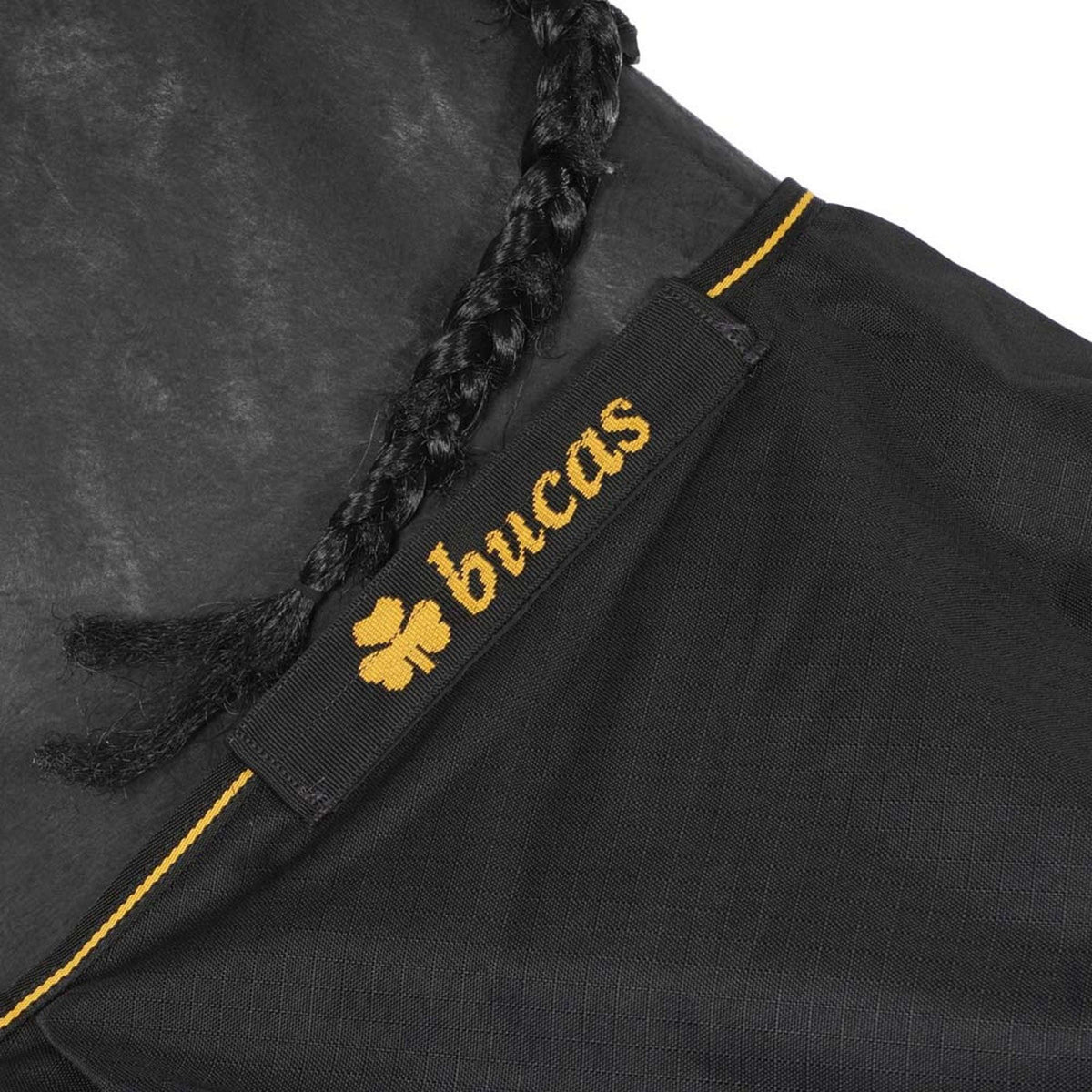 Bucas Irish Turnout Light 50g + Neck Schwarz/Gold