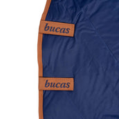 Bucas Shamrock Quilt Neck 150g Navy