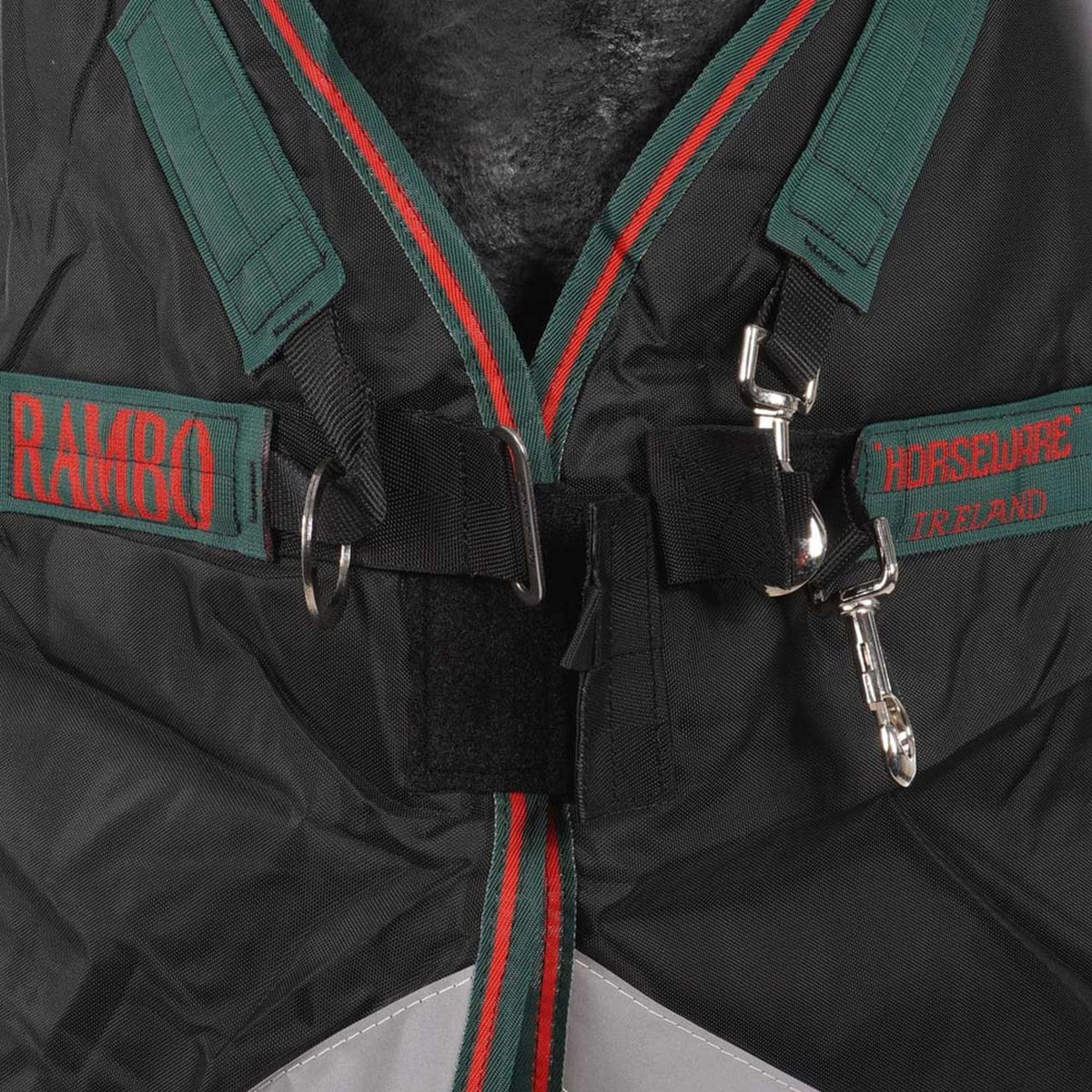 Rambo Original Turnout Medium 200g Schwarz/Grün/Rot