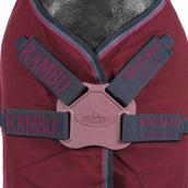 Rambo Helix Stable Sheet Disc Burgund/Petrol/Marine