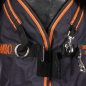 Rambo Supreme Turnout Lite 50g Navy Orange