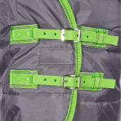 Weatherbeeta Stalldecke Comfitec Channel Quilt Combo Neck Medium 210D 250g Grau/Lime