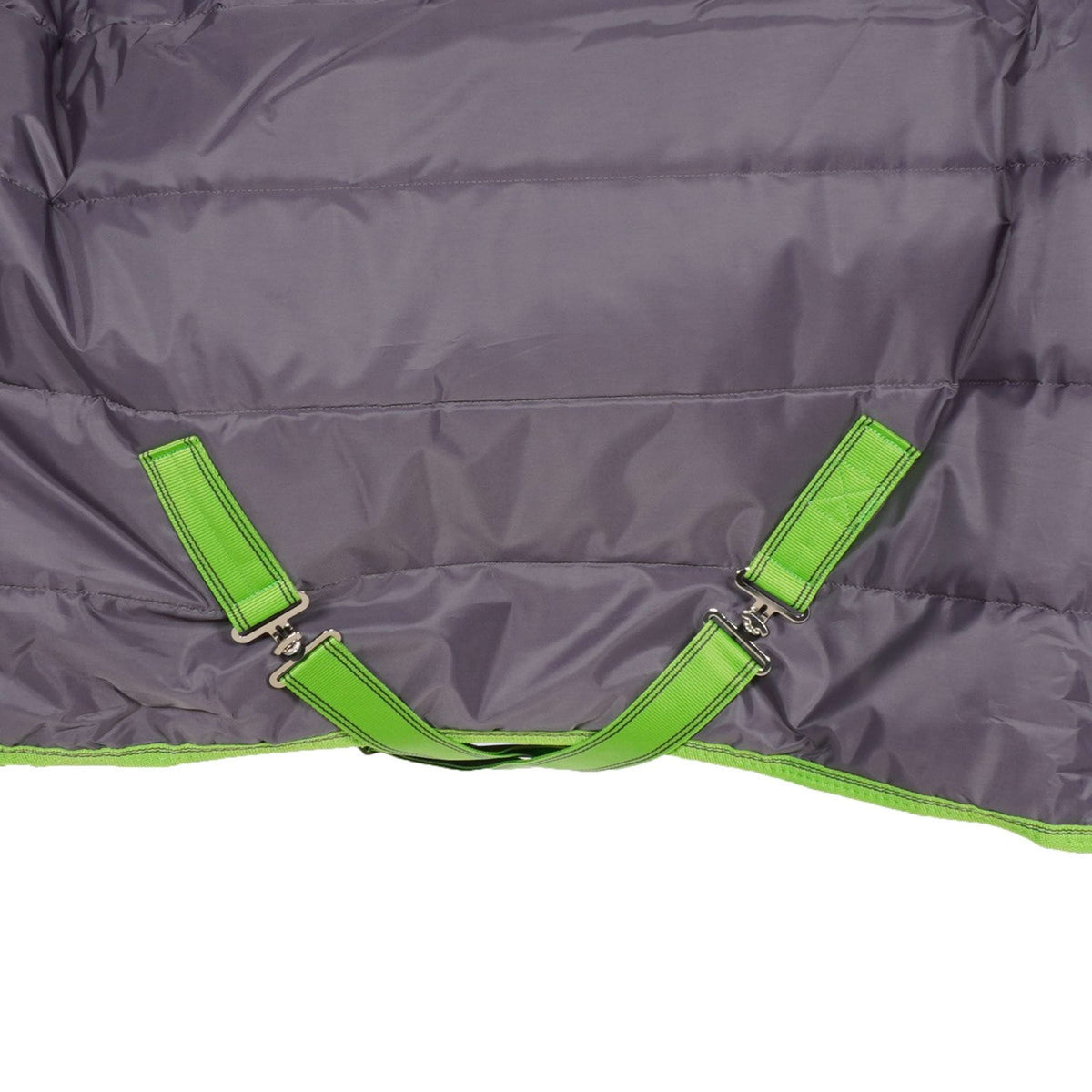 Weatherbeeta Stalldecke Comfitec Channel Quilt Combo Neck Medium 210D 250g Grau/Lime