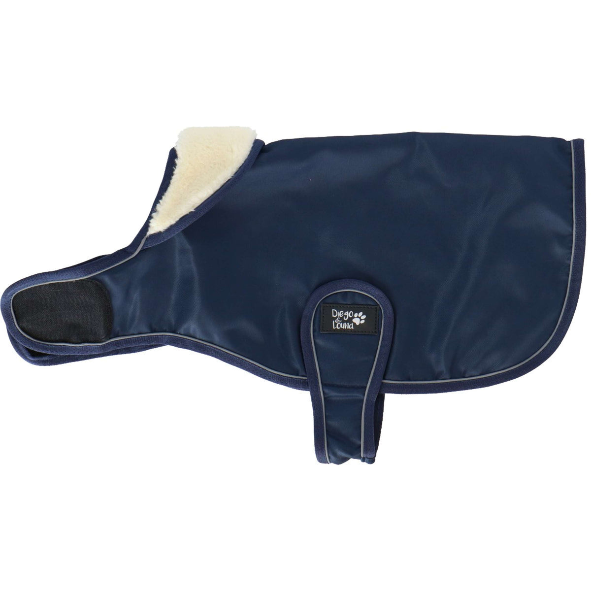 Diego & Louna Hundedecke Teddy Nylon Navy