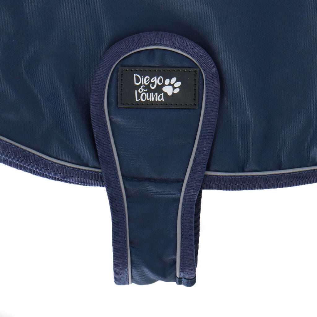 Diego & Louna Hundedecke Teddy Nylon Navy