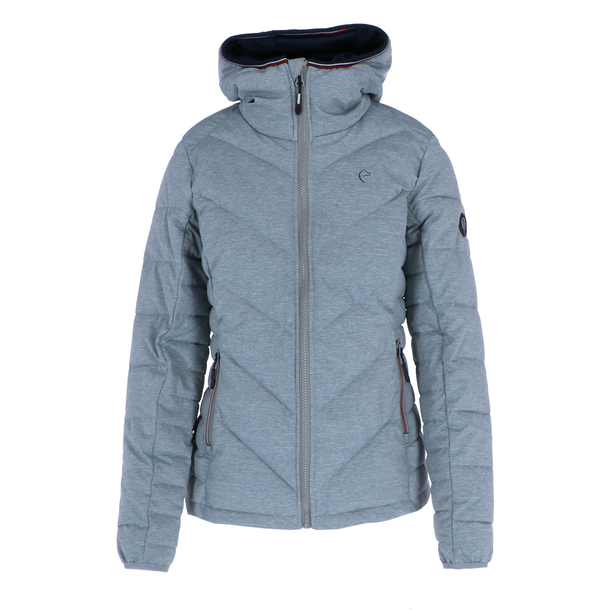 EQUITHÈME Jacke Lara Grau Melange