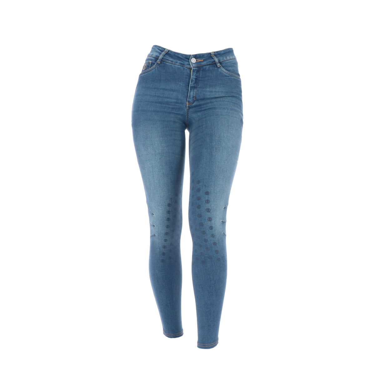 PS of Sweden Reithose Ellie Jeans Blue Denim