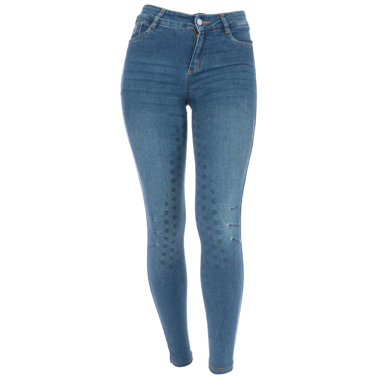 PS of Sweden Reithose Maggie Jeans Blue Denim