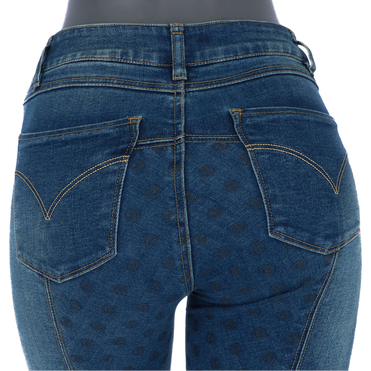 PS of Sweden Reithose Maggie Jeans Blue Denim