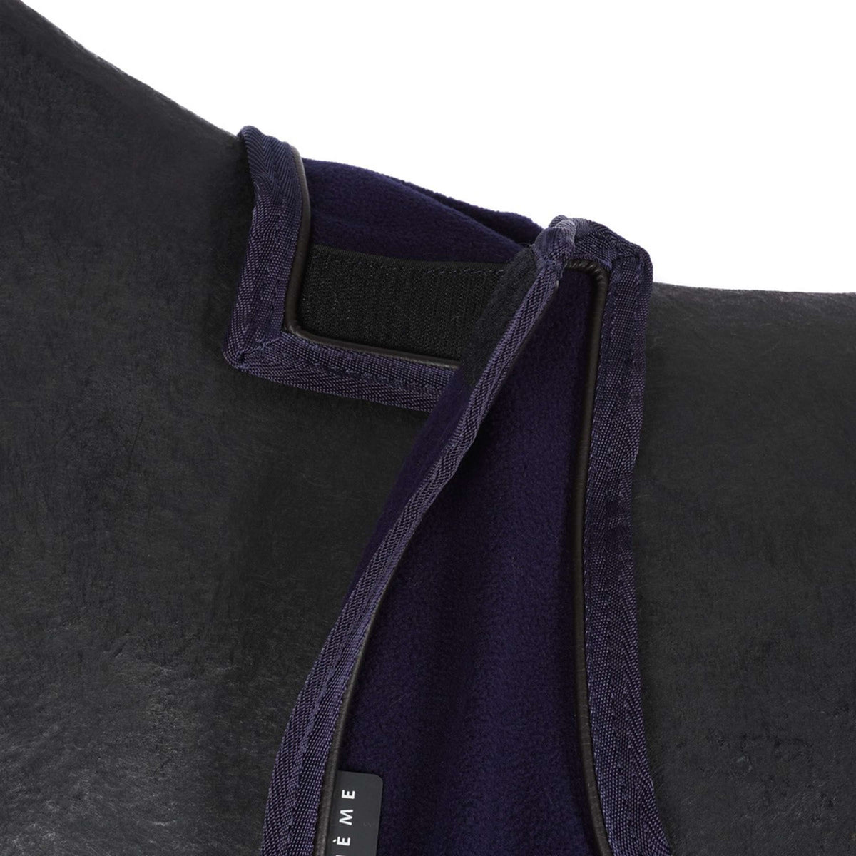 EQUITHÈME Ausreitdecke Teddy Fleece Navy