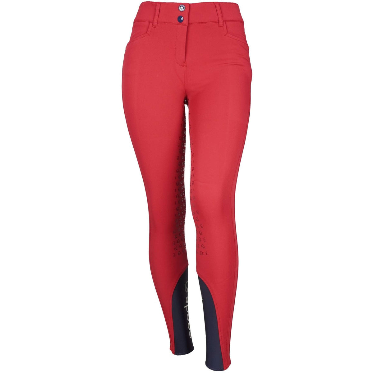 EQODE by Equiline Reithose Darcey Full Grip Cherry