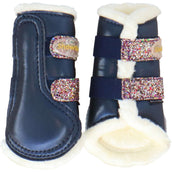 HB Beinschutz Gold Rush Glitter Little Sizes Navy