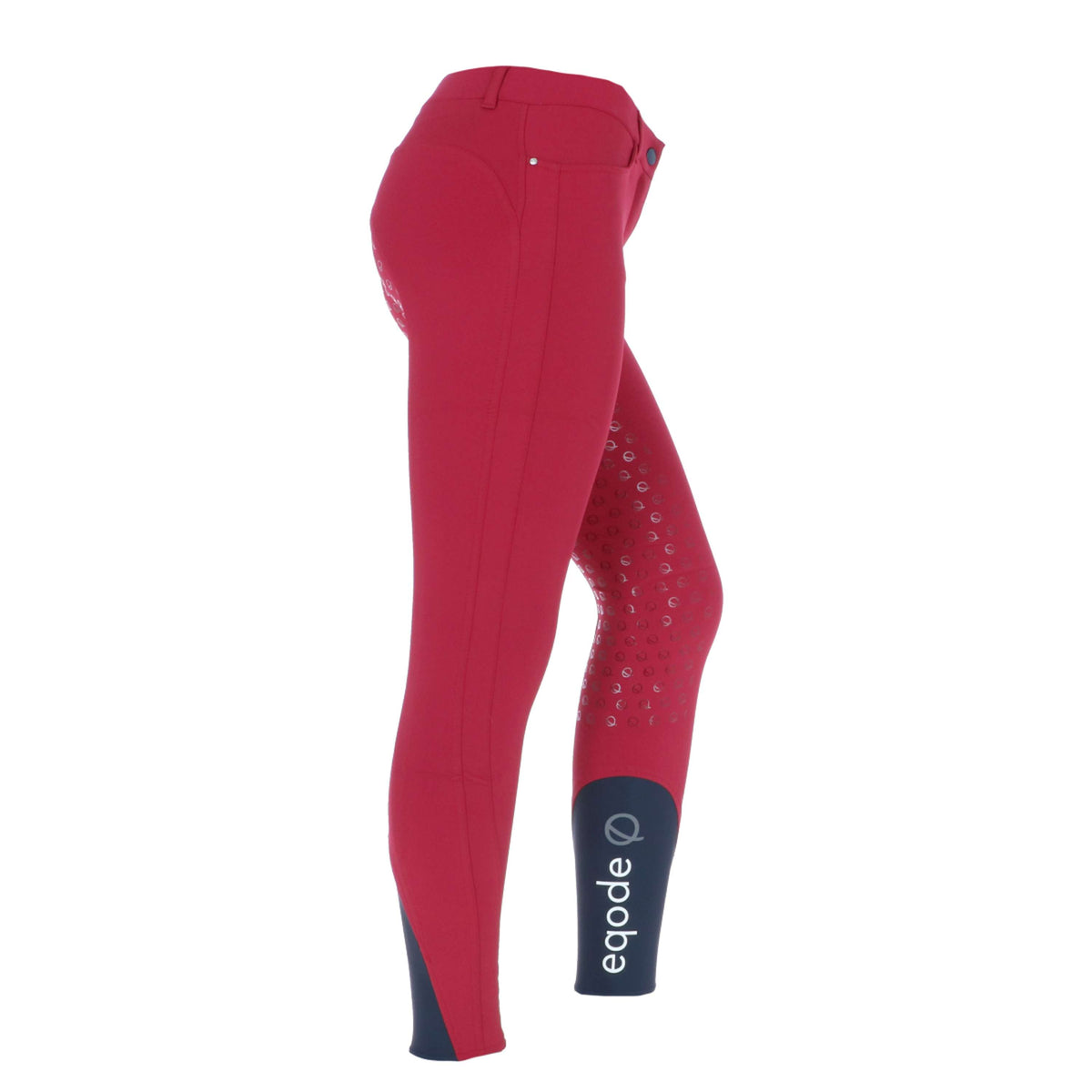 EQODE by Equiline Reithose Donna Full Grip Cherry