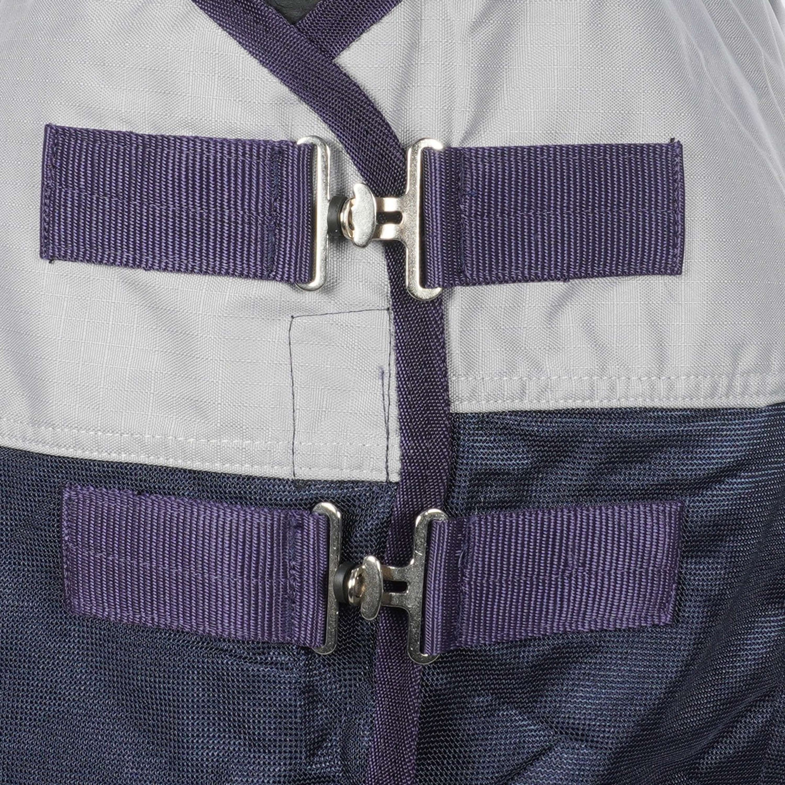 HKM Fliegendecke Rain Dunkelblau/Grau HKM Fliegendecke Rain Dunkelblau/Grau
