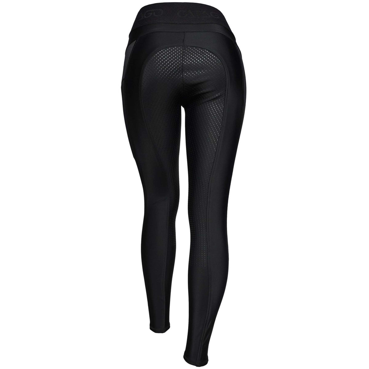 Catago Reitleggings Troy Full Grip Schwarz