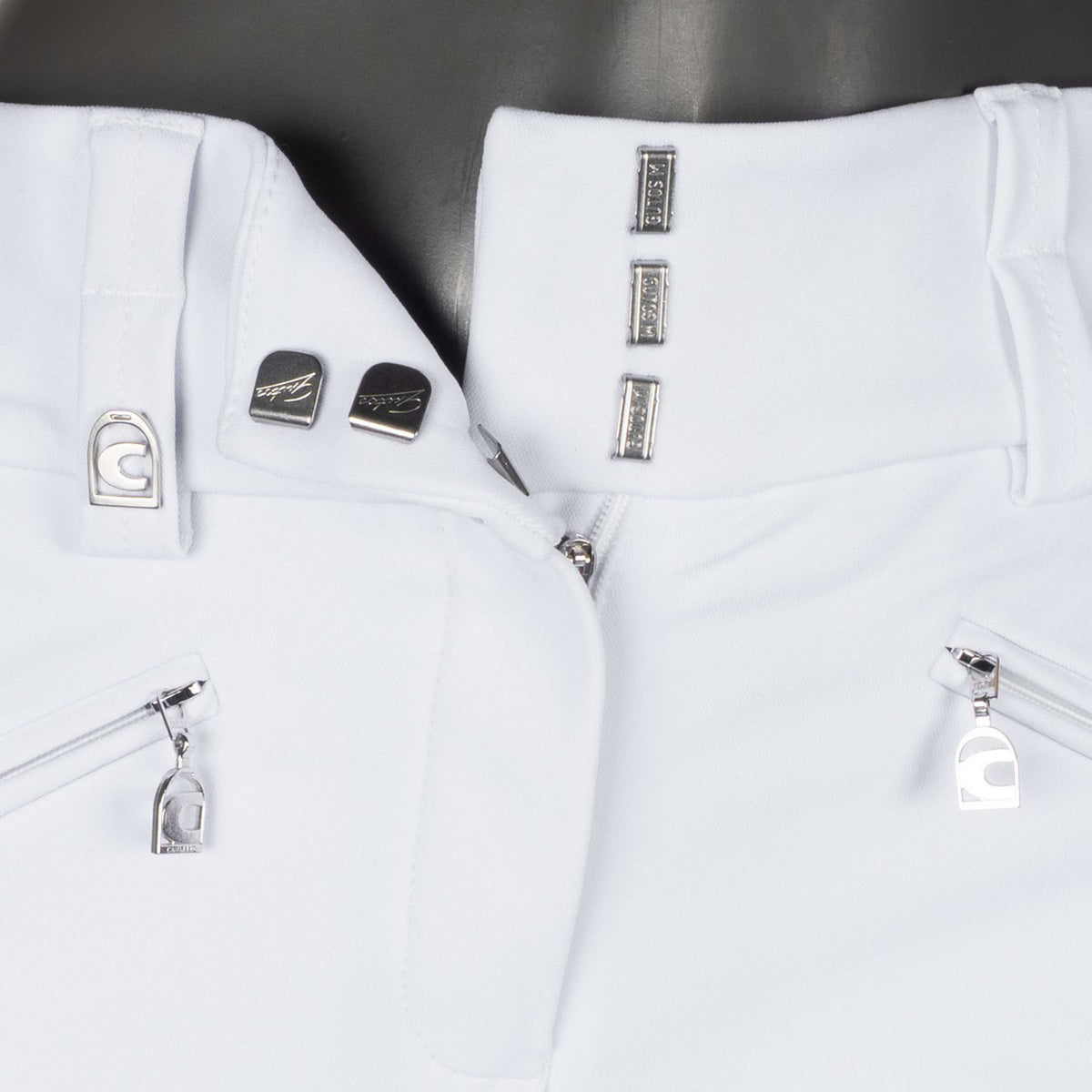 Cavallo Reithose Caja Grip High Waist Weiß