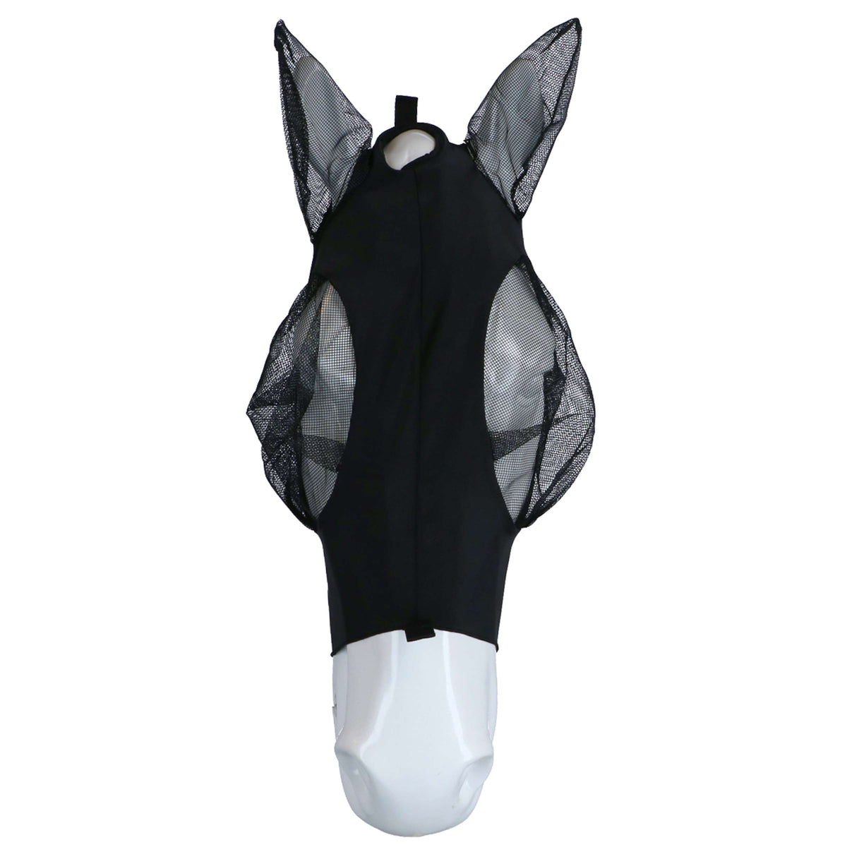 Weatherbeeta Fliegenmaske Deluxe Stretch Bug mit Ohren Schwarz