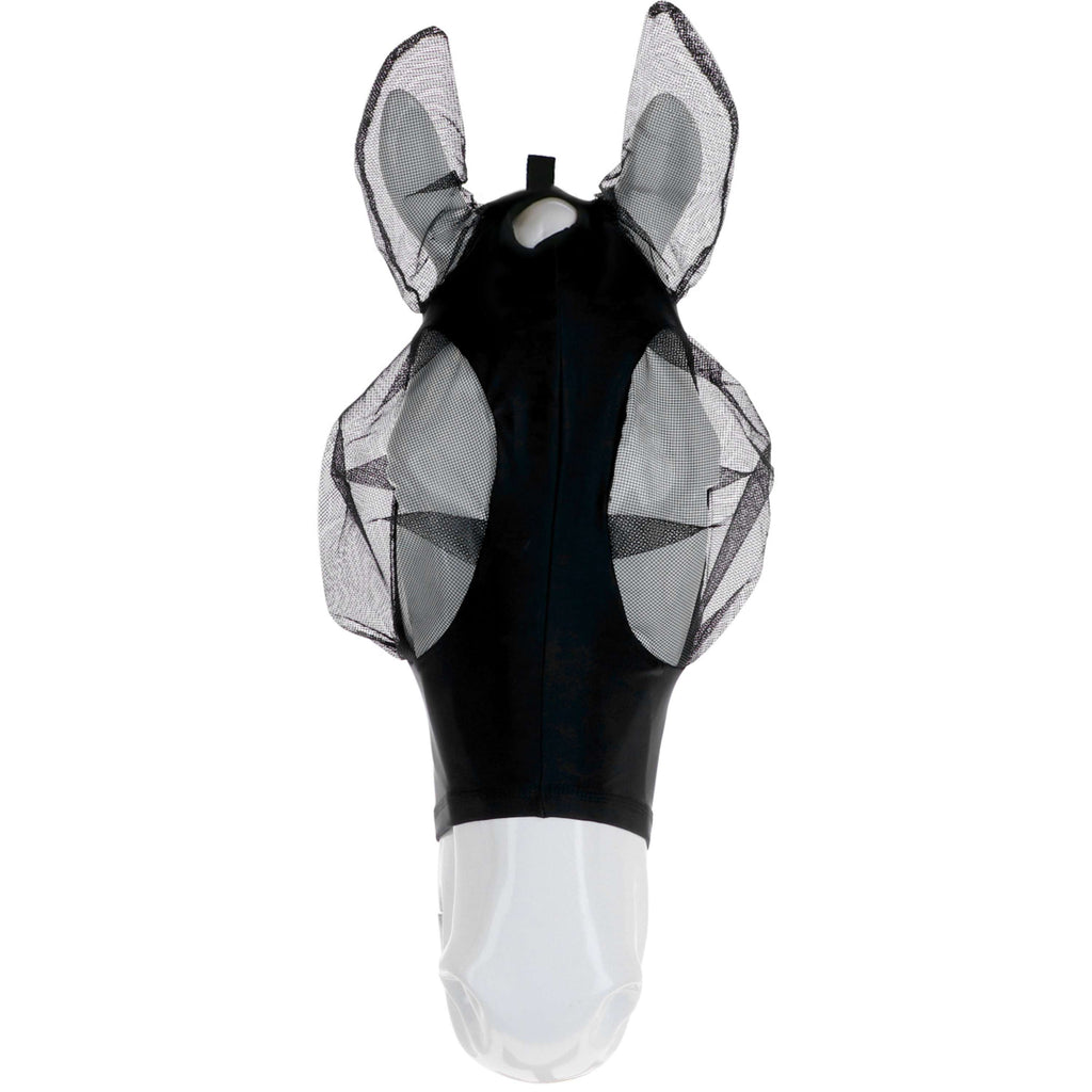 WeatherBeeta Fliegenmaske Deluxe Stretch Bug mit Ohren Schwarz