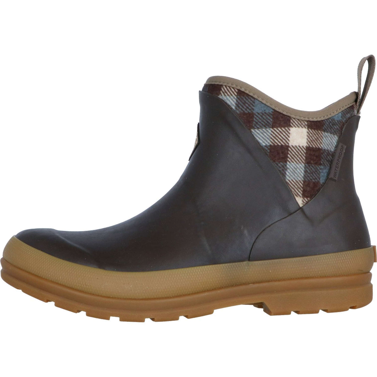 Muck Boot Originals Pull On Ankle Braun/Plaid