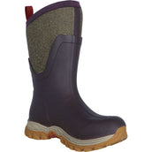 Muck Boot Arctic Sport II Mid Damen Bordeaux/Tweed