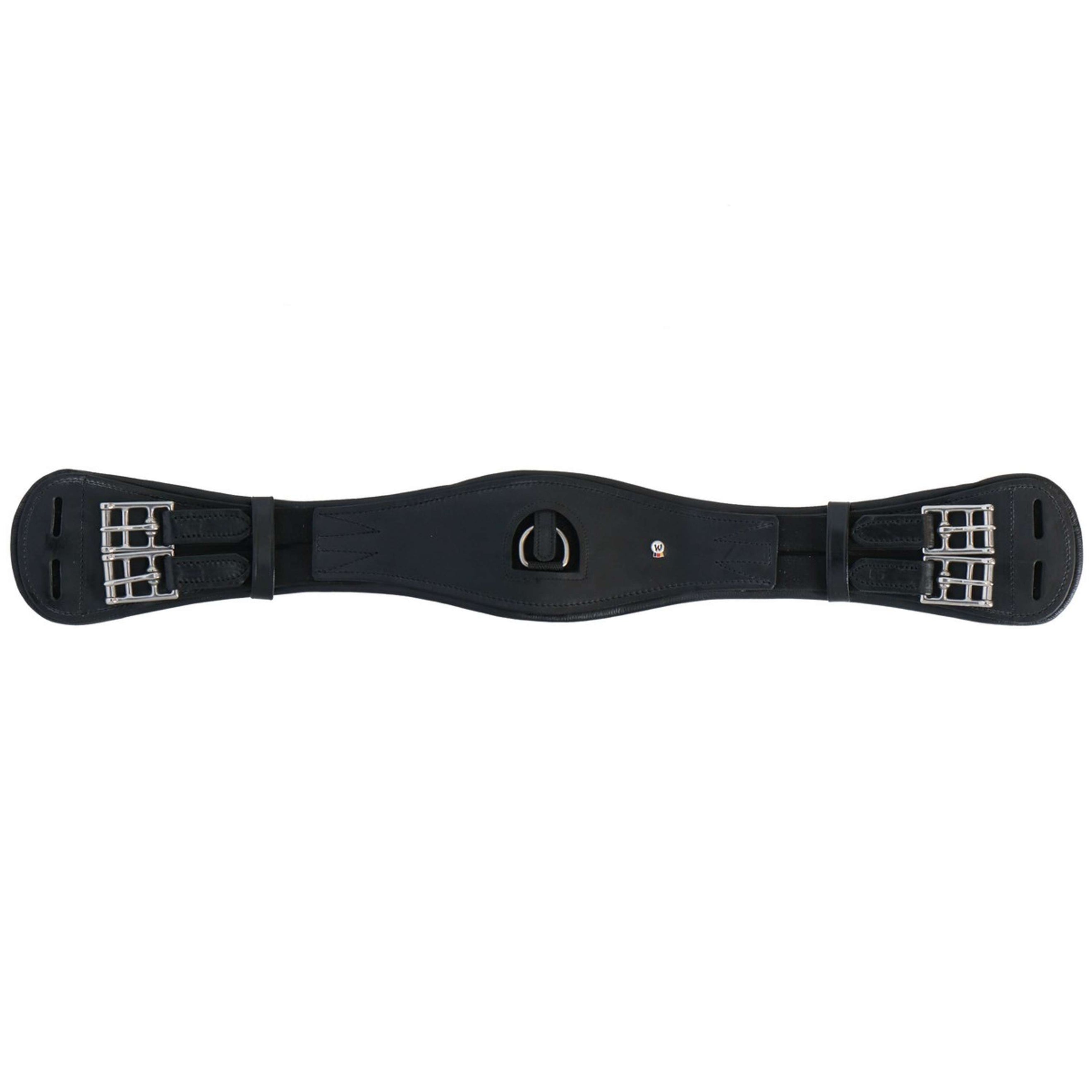 Waldhausen Sattelgurt X-Line Kurz mit Ring Schwarz Waldhausen Sattelgurt X-Line Kurz mit Ring Schwarz