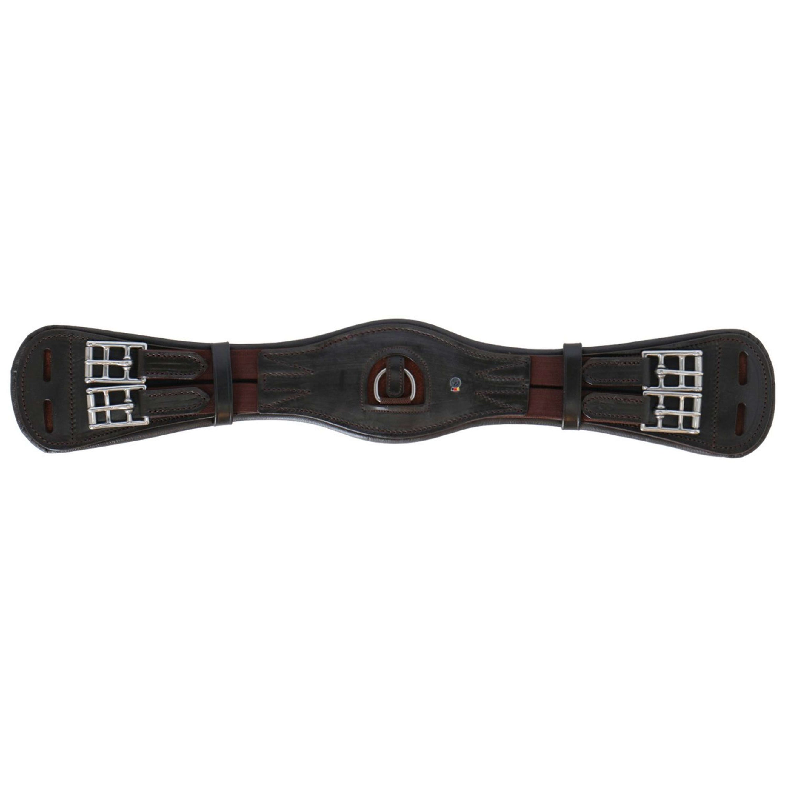 Waldhausen Sattelgurt X-Line Kurz mit Ring Braun Waldhausen Sattelgurt X-Line Kurz mit Ring Braun