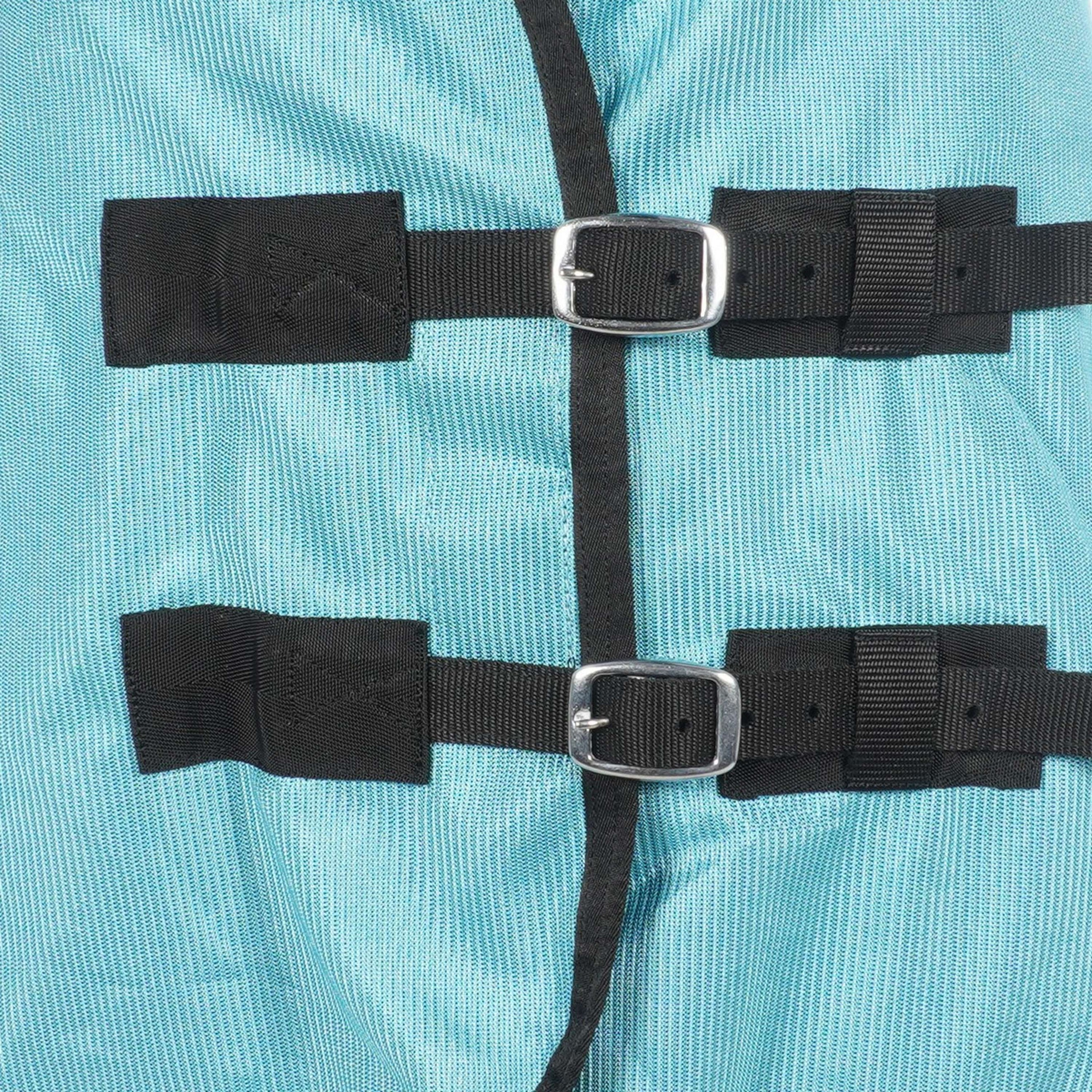 HKM Fliegendecke Aqua mit Halsteil Aqua HKM Fliegendecke Aqua mit Halsteil Aqua