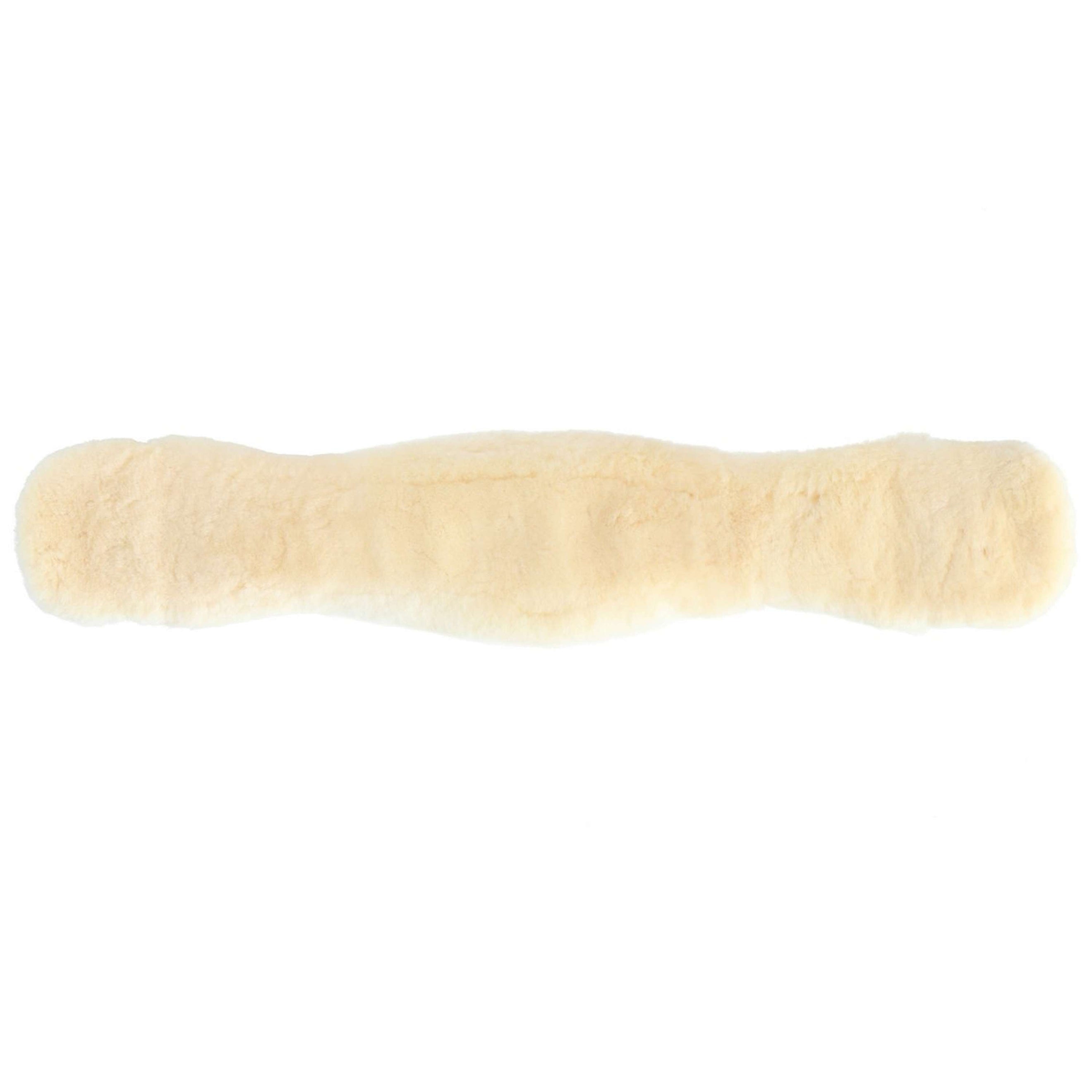 Werner Christ Dressurgurt Anatomic mit Fell Schwarz/Naturell Werner Christ Dressurgurt Anatomic mit Fell Schwarz/Naturell