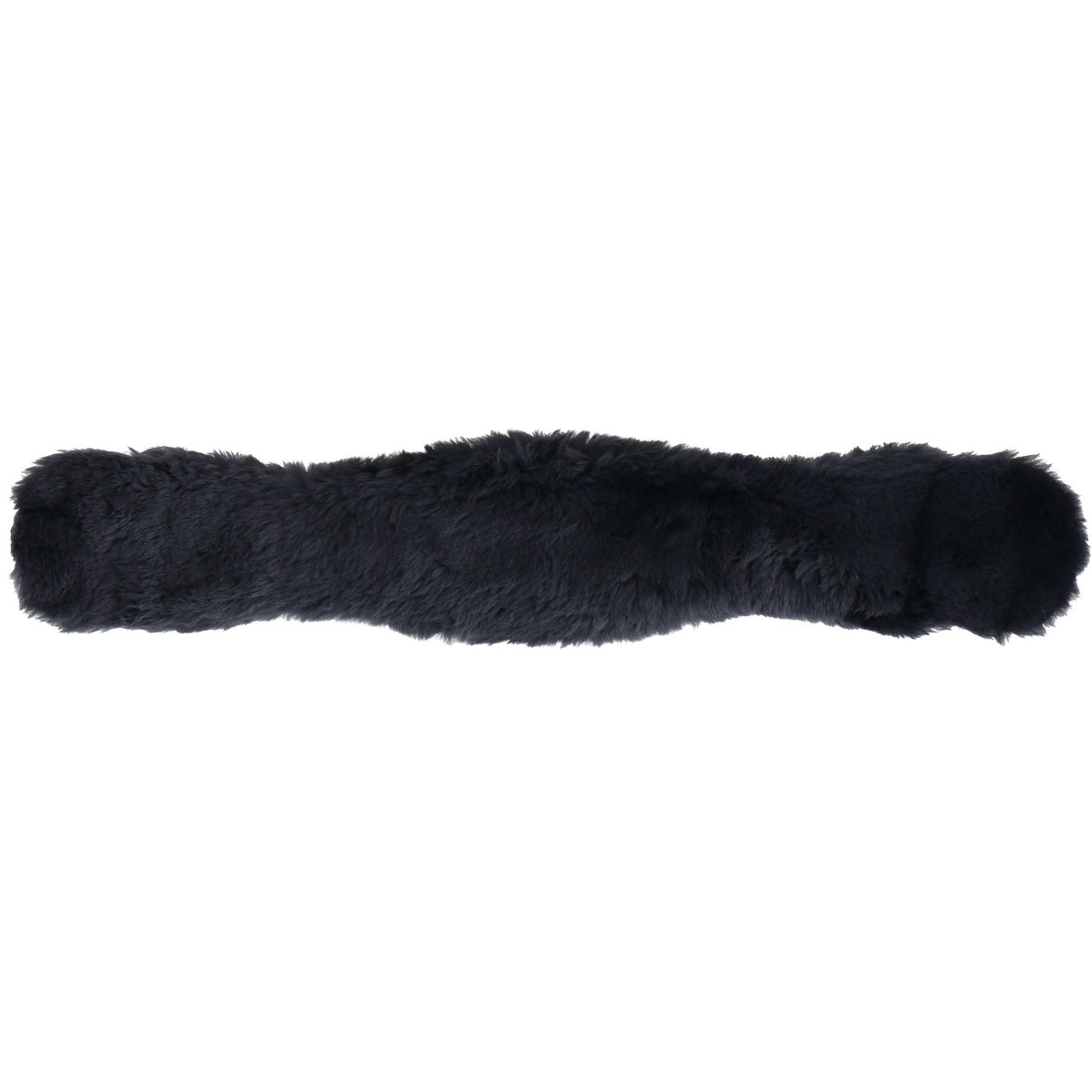 Werner Christ Dressurgurt Anatomic mit Fell Schwarz/Anthrazit Werner Christ Dressurgurt Anatomic mit Fell Schwarz/Anthrazit