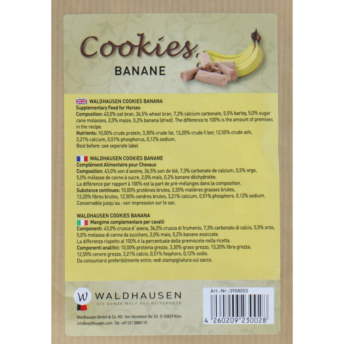 Waldhausen Leckerli Cookies Banane