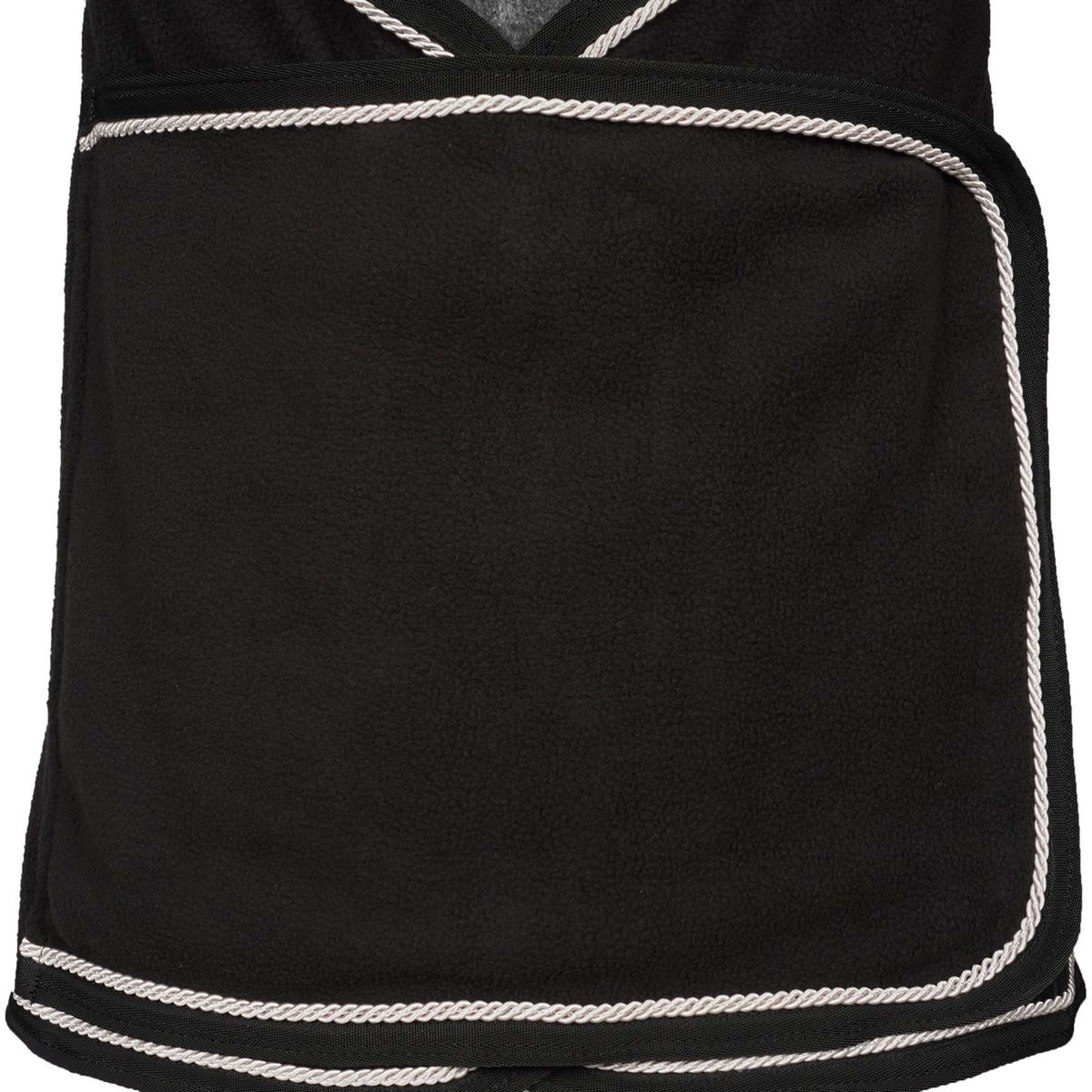 Waldhausen Fleecedecke Fleece Schwarz/Silber