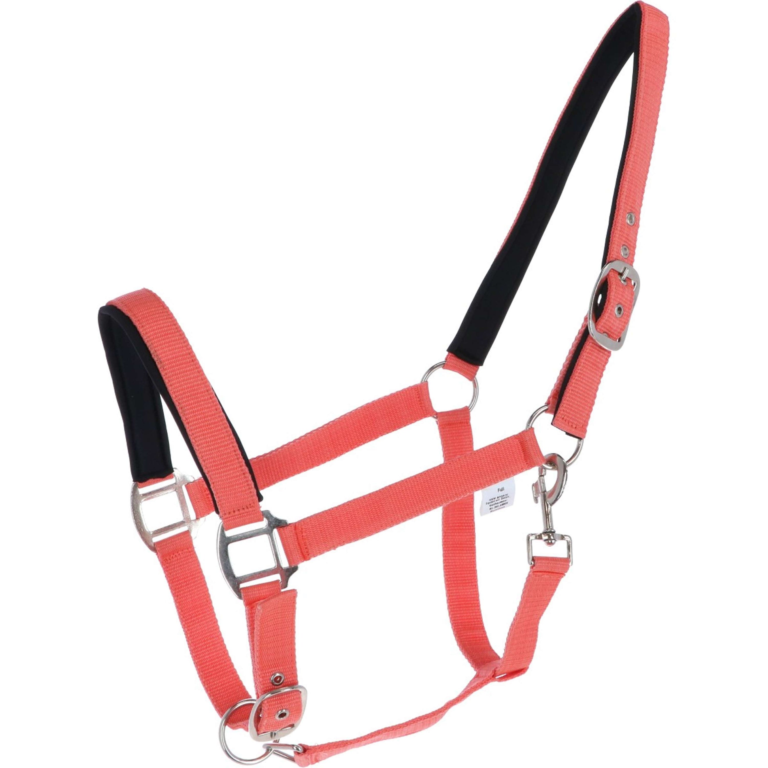 HKM Halfter Charming Weich Unterlegt CoralParadise