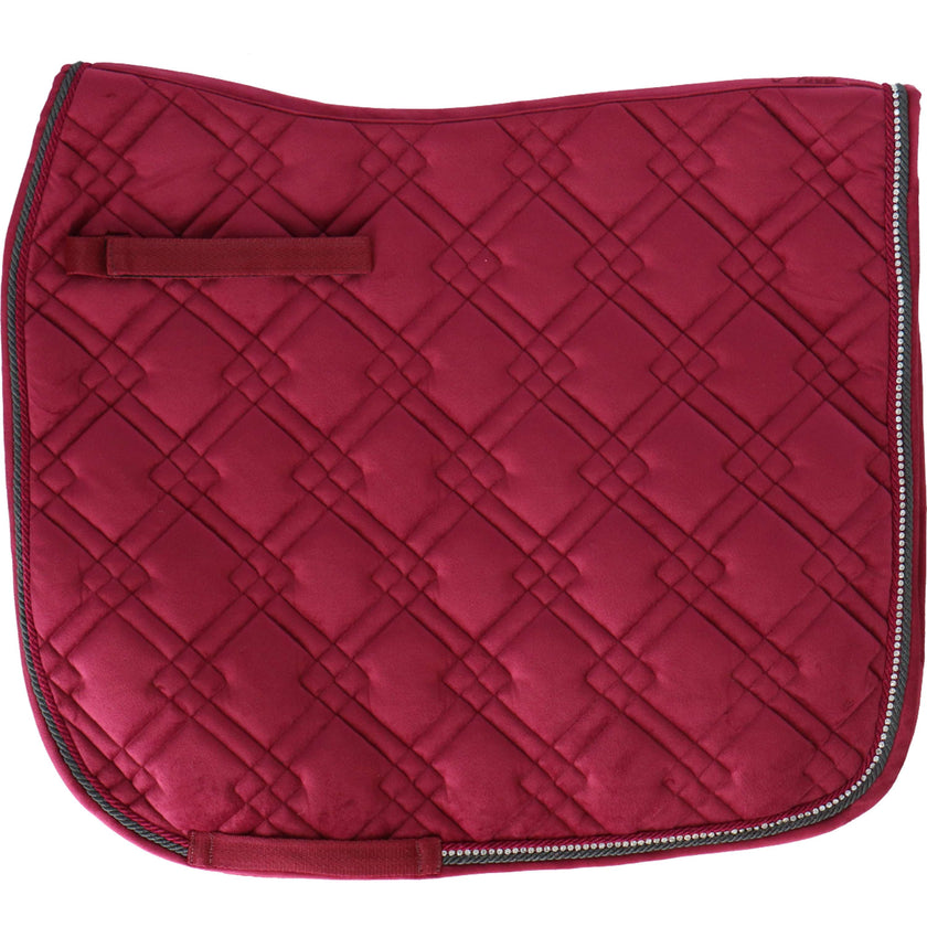 HKM Schabracke Berry Dressur Weinrot HKM Schabracke Berry Dressur Weinrot