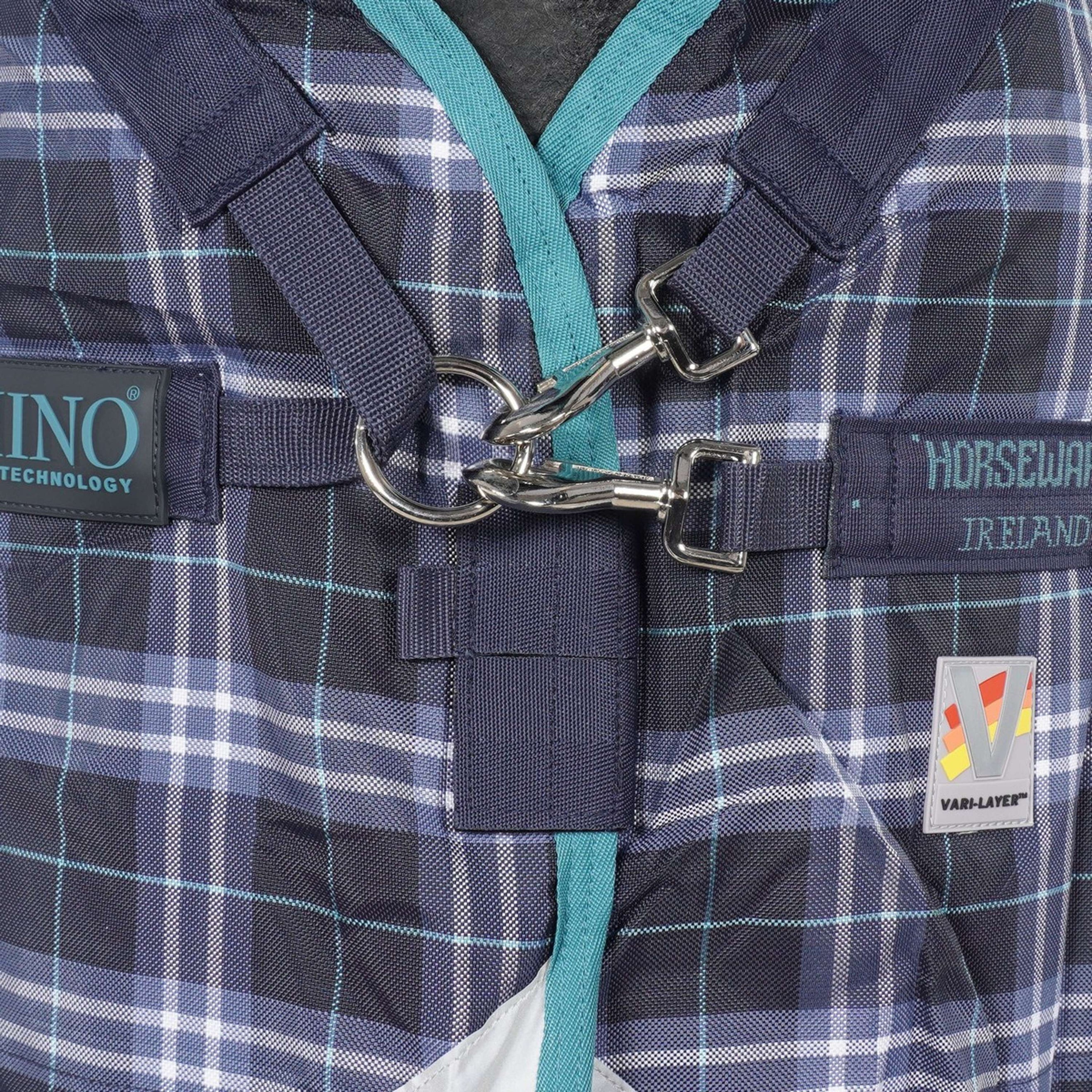 Rhino Plus Turnout Medium Varilayer 250g Navy Check