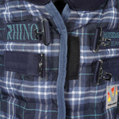 Rhino by Horseware Original Stable Medium Varilayer Navy Check/Indigo