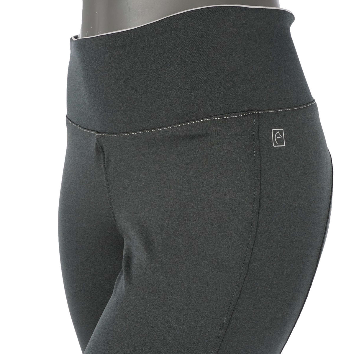 EQUITHÈME Reitleggings Lyly Grün/Grau