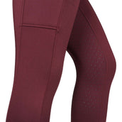 EQUITHÈME Reitleggings Brigitte Bordeaux